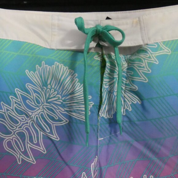 GEORGE | medium | Tropical Gradient Swim Shorts *stained waistline - Picture 4 of 15